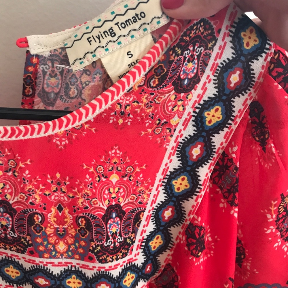 Vici Aztec Patterned Blouse - image 3